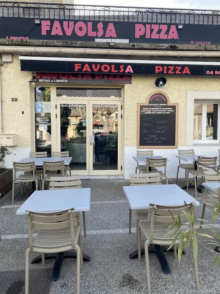 Favolsa Pizza restaurant in Bédoin