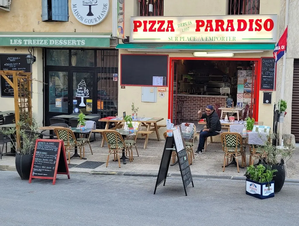 Pizza Paradiso restaurant in Bédoin