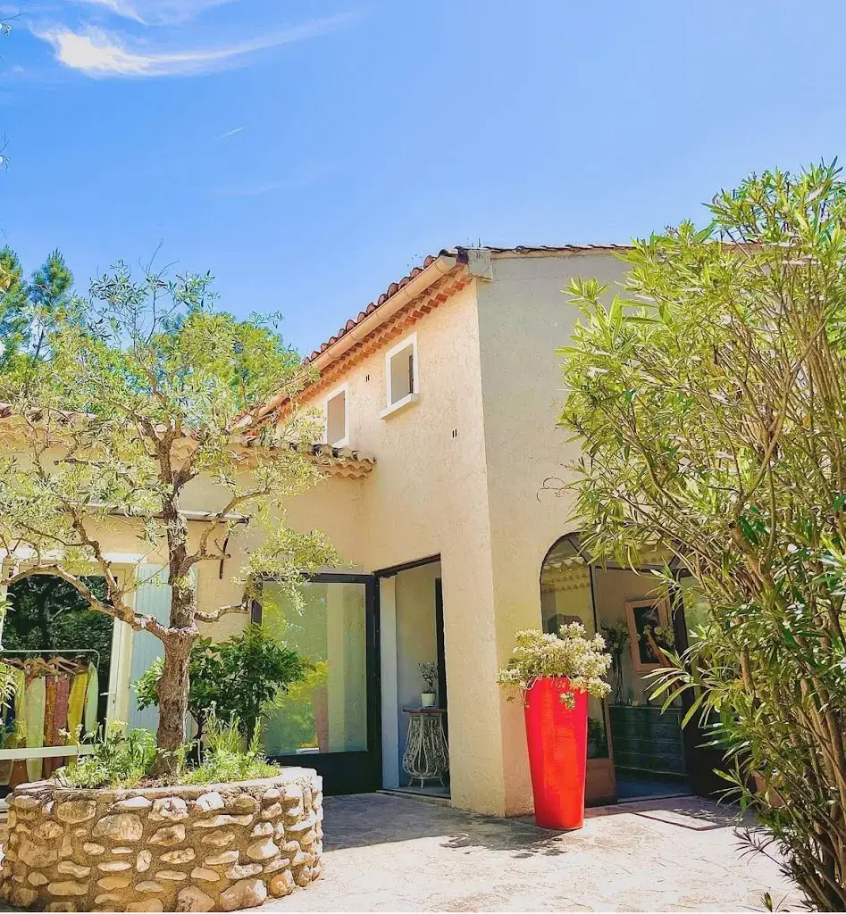 Logis Hôtel des Pins & Restaurant l'Esprit Jardin restaurant in Bédoin