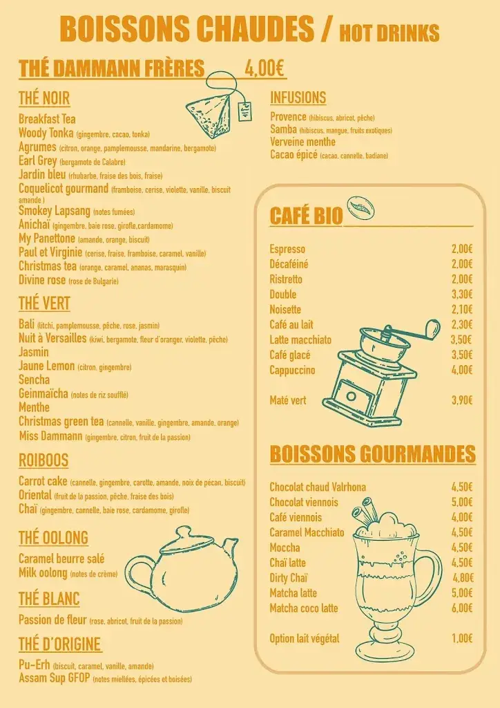 Menu_Les Treize Desserts - Pâtisserie, Salon de thé et p'tit resto_Bédoin_image_4