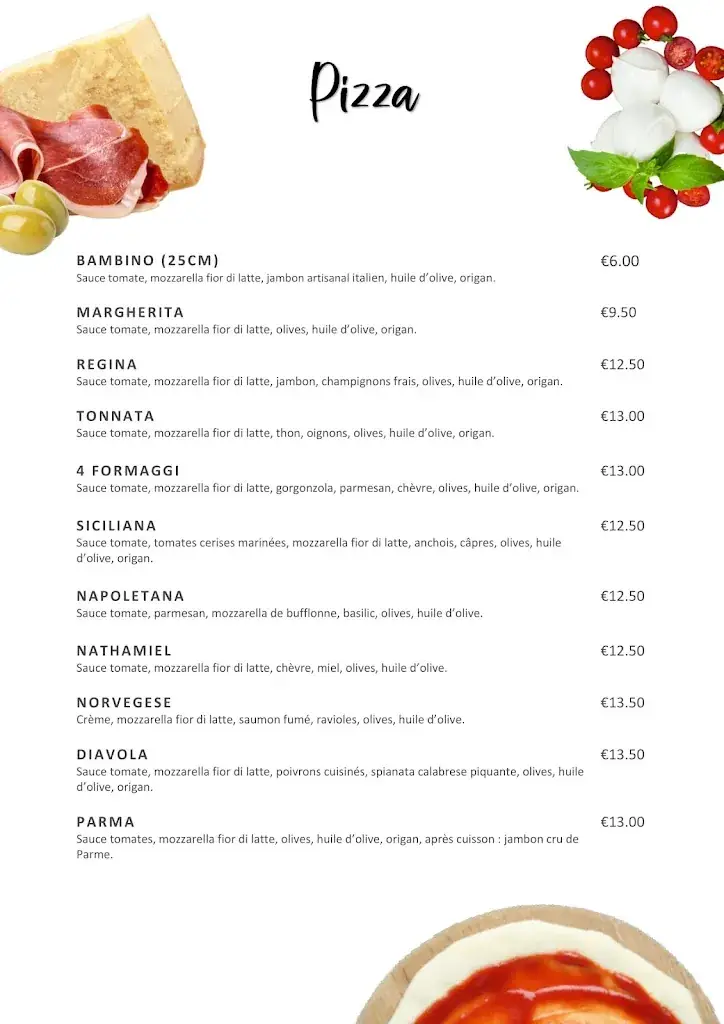 Menu_Restaurant Pizzeria IL VESUVIO_Clonas-sur-Varèze_image_3