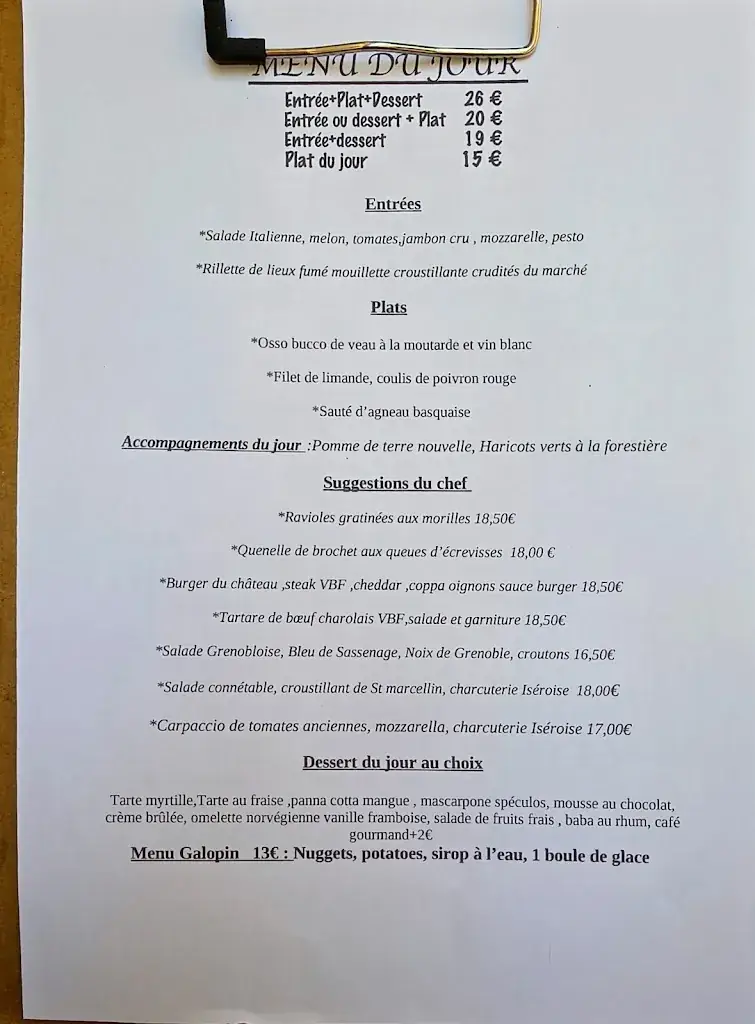 Menu_Le Floréal_Vizille_image_1