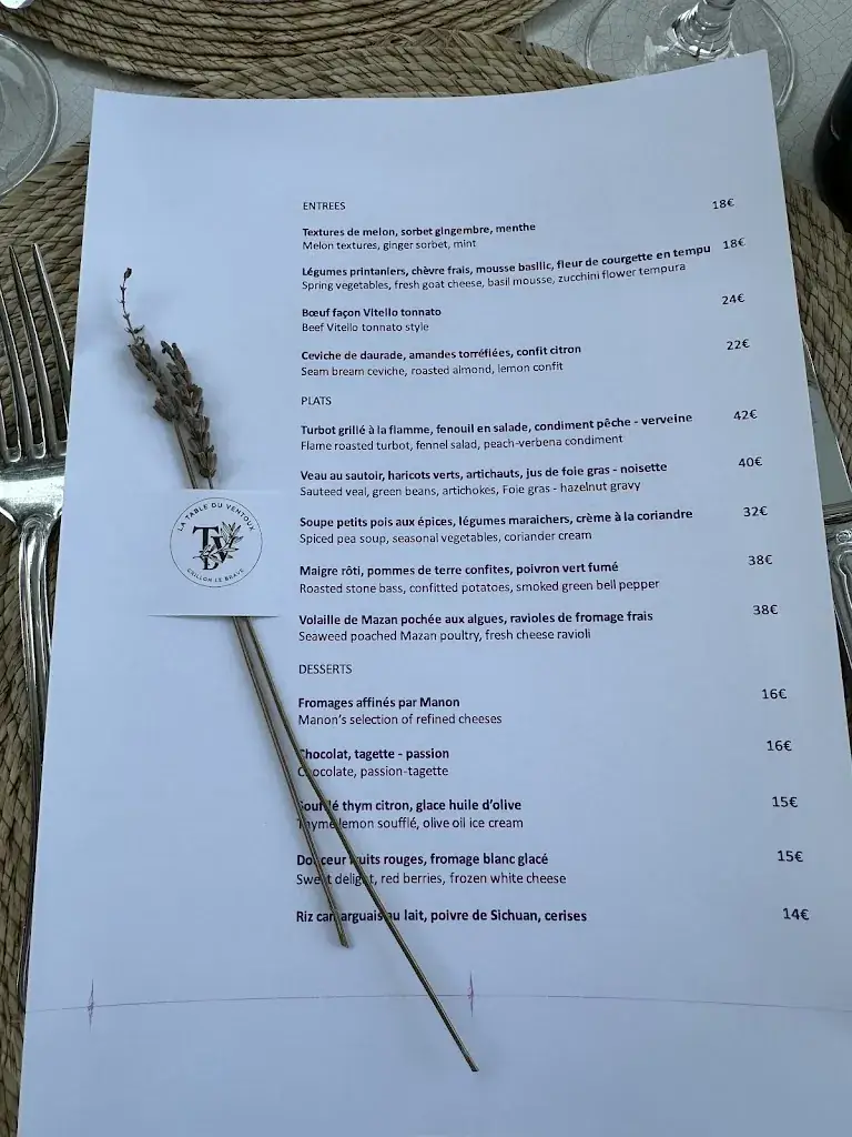 Menu_Restaurant La Table du Ventoux Crillon le Brave_Crillon-le-Brave_image_3