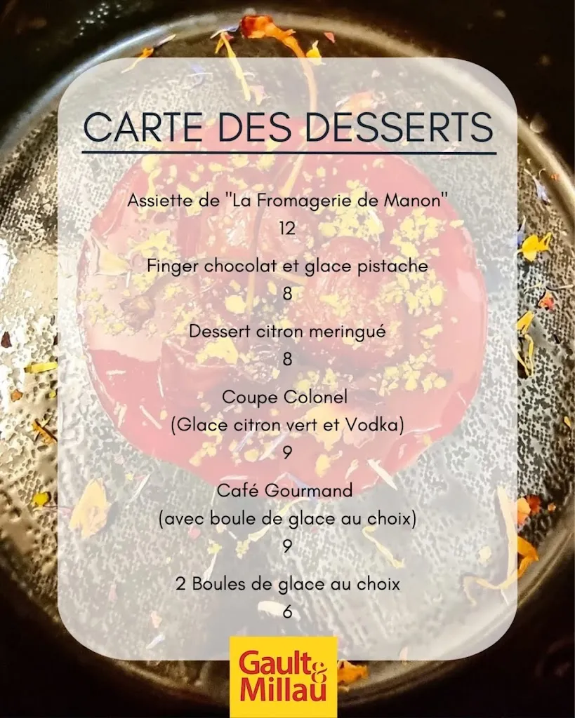 Menü_La Table des Gourmands_Mormoiron_Bild_2