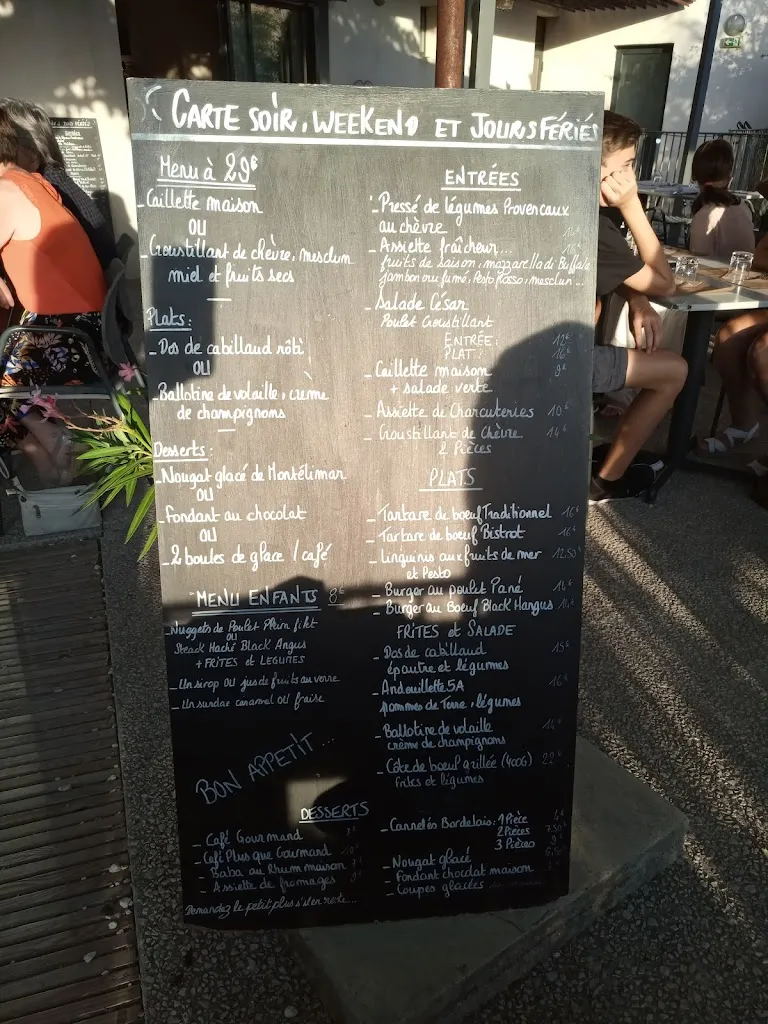 Menu_Le Saint Romain, bar, restaurant et gite d'étapes_Crillon-le-Brave_immagine_1