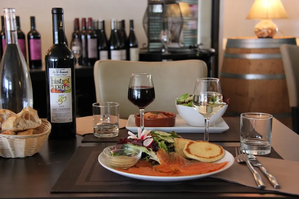 Menu_Le Saint Romain, bar, restaurant et gite d'étapes_Crillon-le-Brave_immagine_4