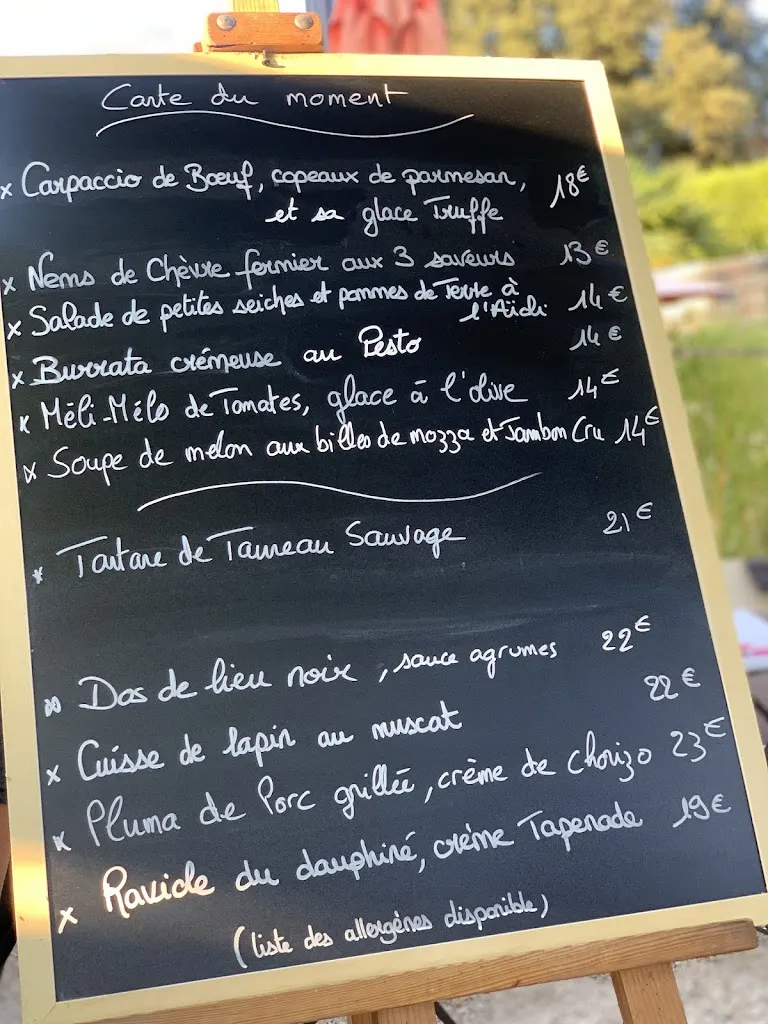 Menu_L'Auberge Provençale_Crillon-le-Brave_imagen_4