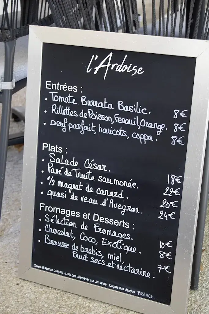 Menu_Restaurant L'Ardoise_Mazan_image_2