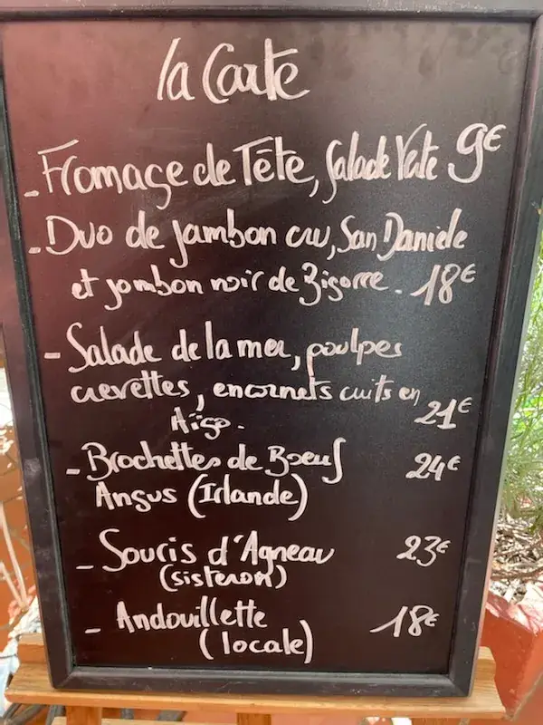 Menu_Le Belvédère Restaurant et Chambre d’hôtes à Flassans-sur-Issole_Flassans-sur-Issole_image_1