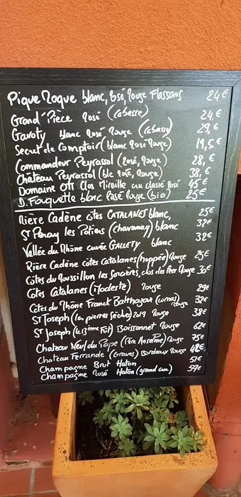 Menu_Le Belvédère Restaurant et Chambre d’hôtes à Flassans-sur-Issole_Flassans-sur-Issole_image_2