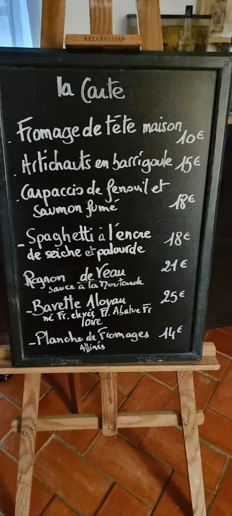 Menu_Le Belvédère Restaurant et Chambre d’hôtes à Flassans-sur-Issole_Flassans-sur-Issole_image_3