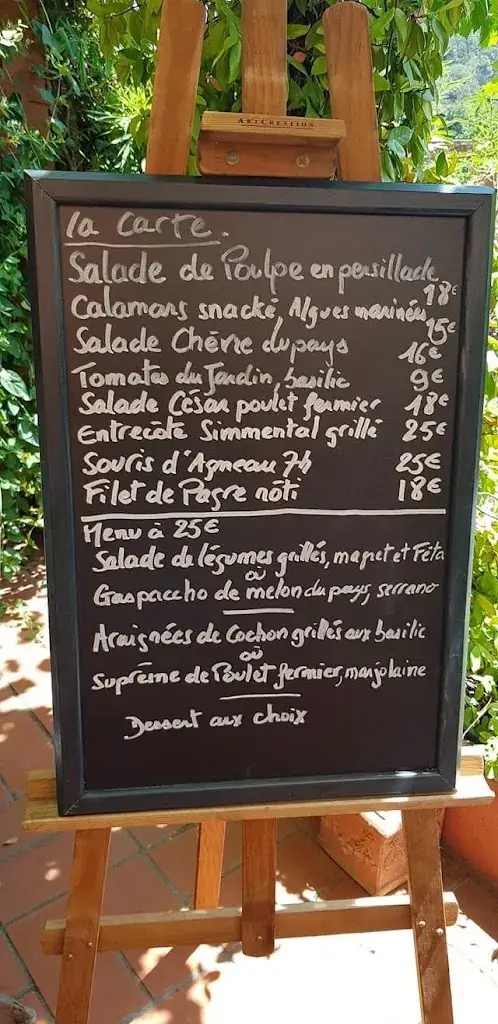 Menu_Le Belvédère Restaurant et Chambre d’hôtes à Flassans-sur-Issole_Flassans-sur-Issole_image_4