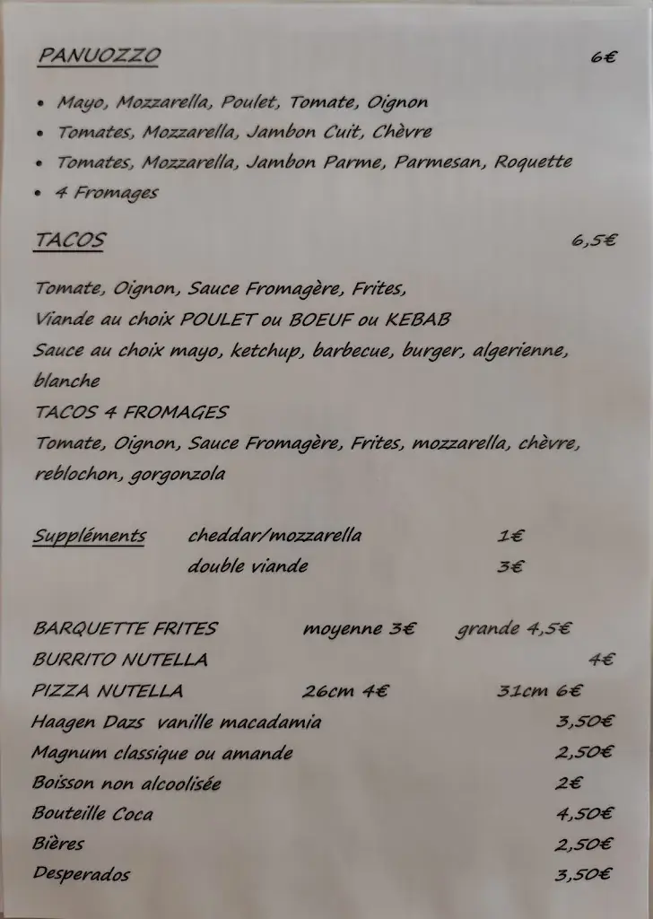 Menu_Besse Pizza & Snack_Besse-sur-Issole_image_1
