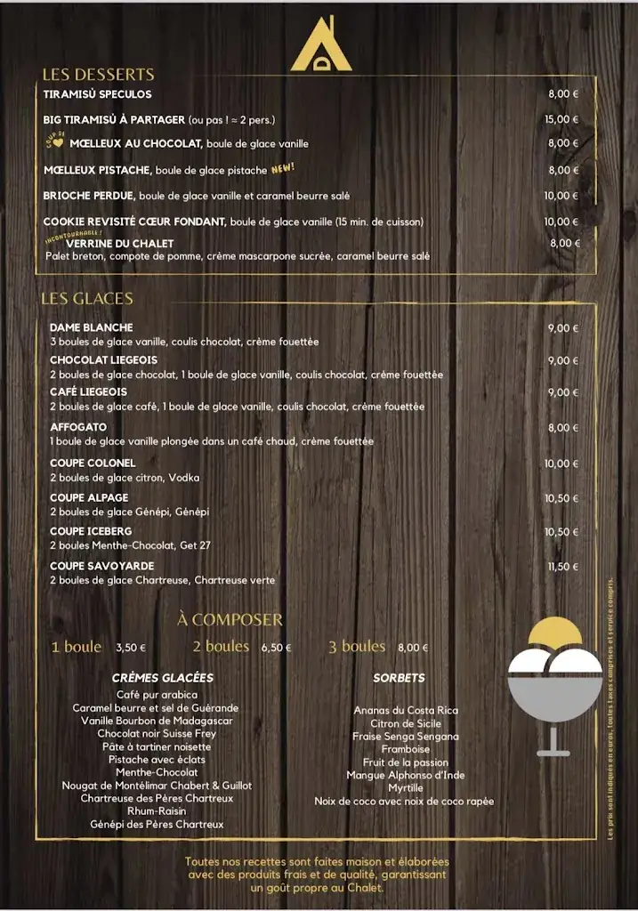 Menu_Le Chalet - Pub Savoyard_Novalaise_image_1
