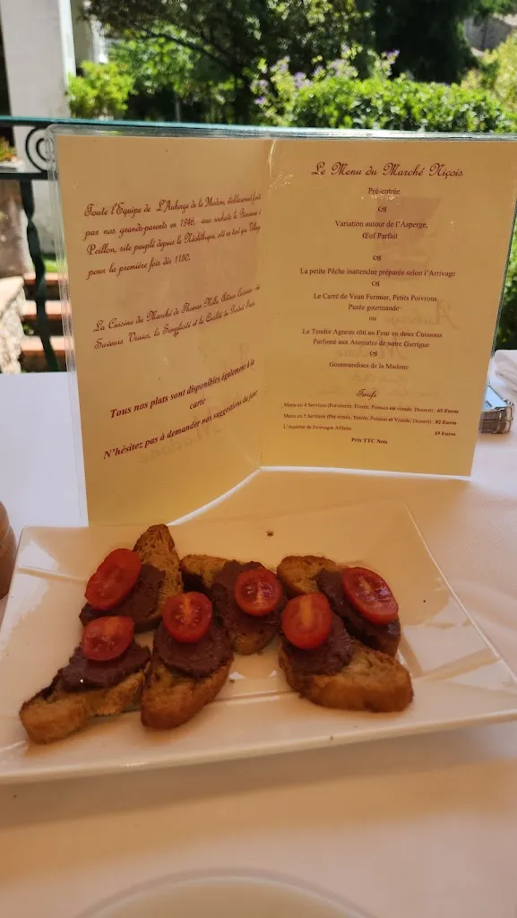 Menu_Restaurant L'Authentique_Peillon_immagine_1