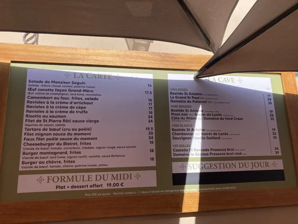 Ger Fitzgerald_Le Bistrot du Village_Biot_review