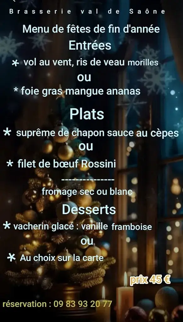 Menu_Brasserie val de Saône_Neuville-sur-Saône_image_1