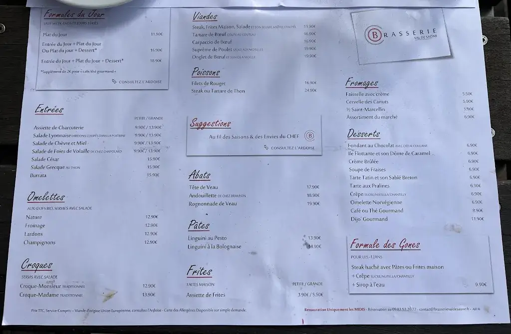 Menu_Brasserie val de Saône_Neuville-sur-Saône_image_4