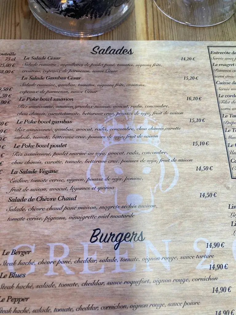 Menu_The Green King_Biot_immagine_4