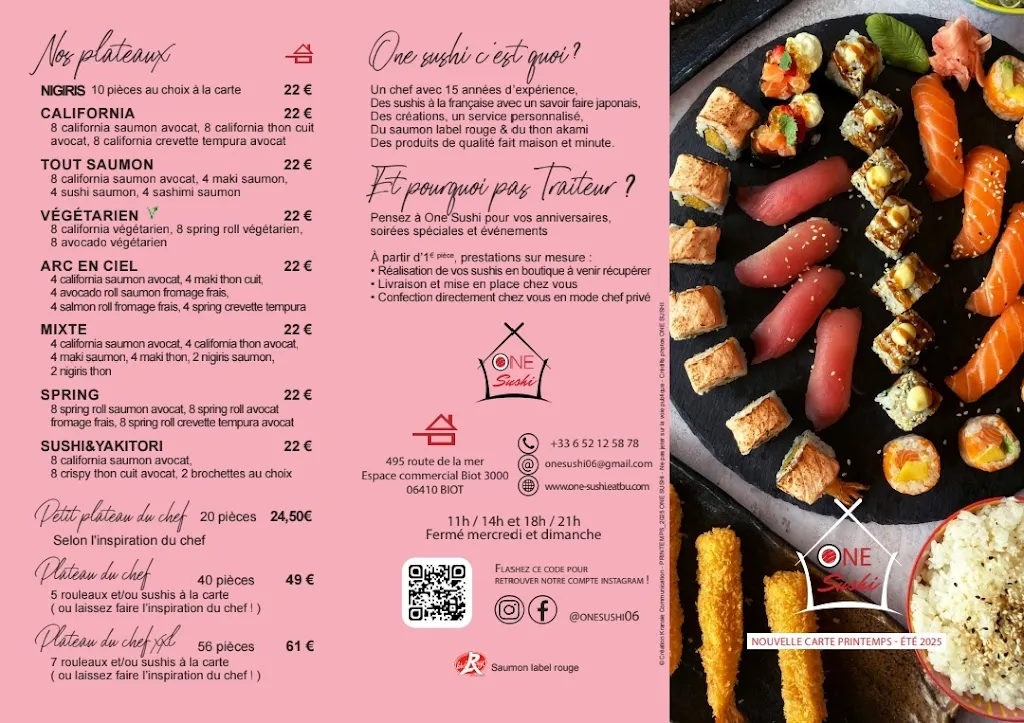 Menu_One Sushi_Biot_imagen_1