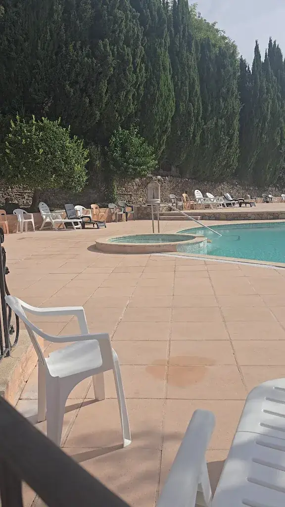 Camping Eden Auberge restaurante en Biot