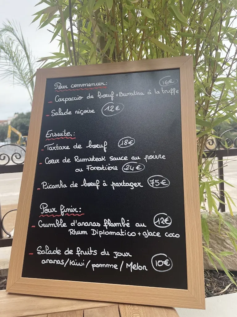 Menu_Le Chat Restaurant_Biot_immagine_4