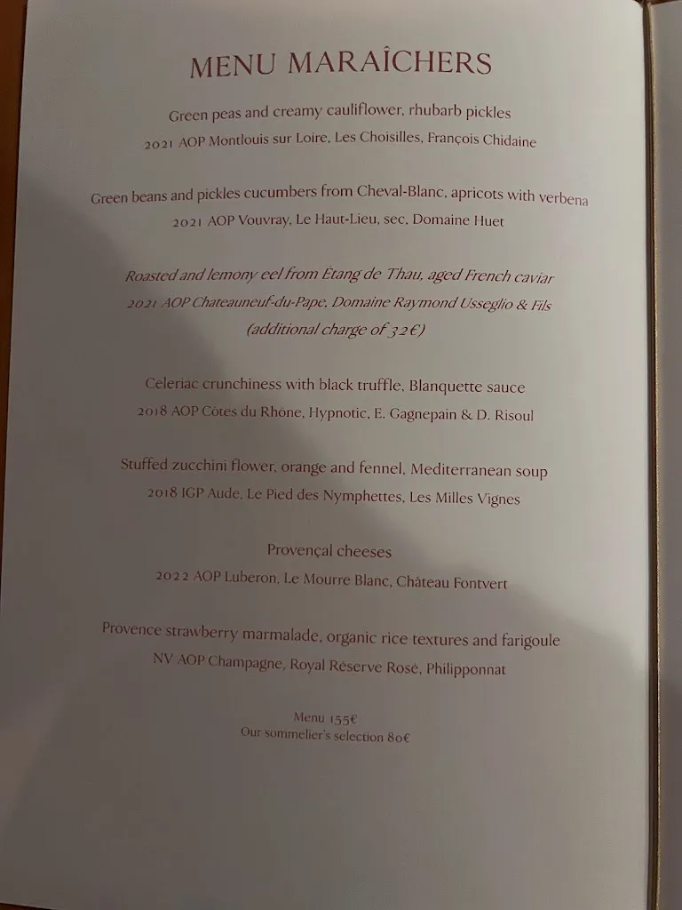 Menu_La Bastide_Bonnieux_image_1