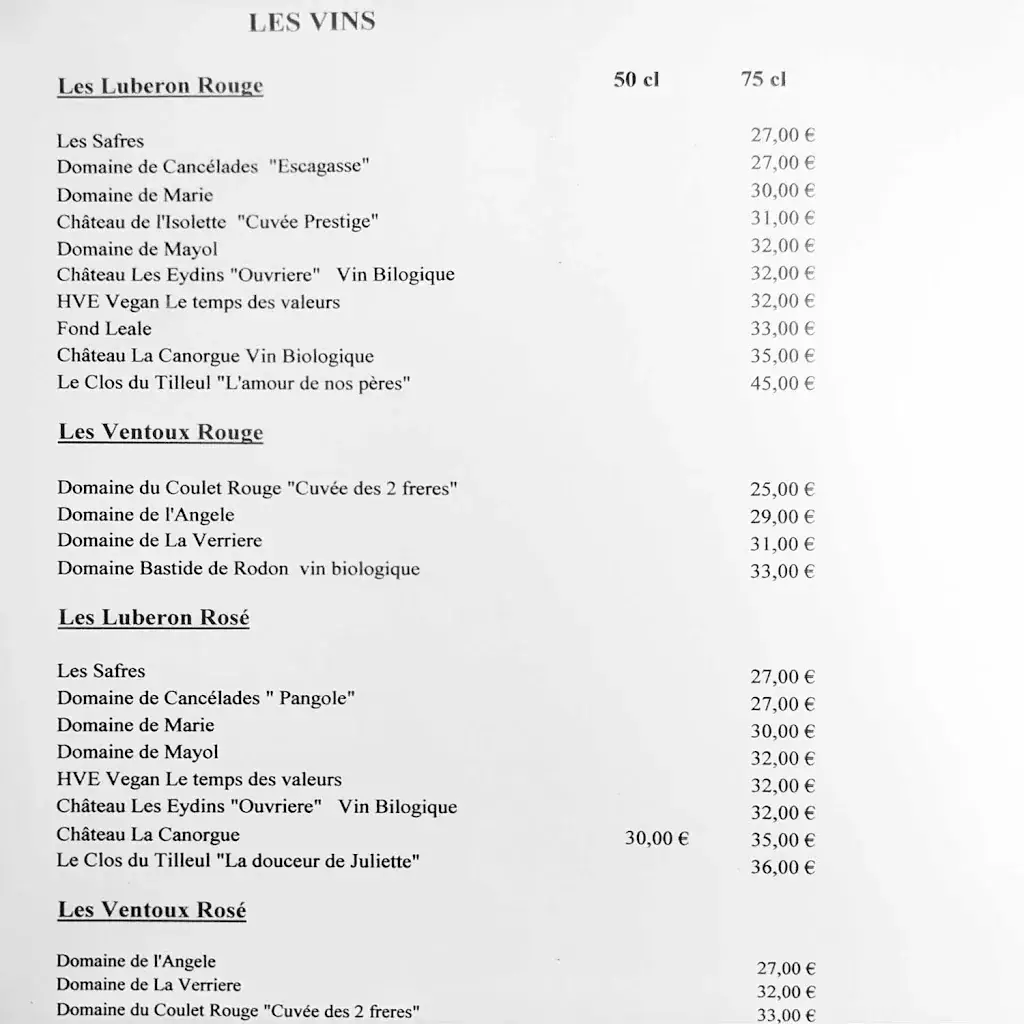 Menu_Les Terrasses de Bonnieux_Bonnieux_image_2