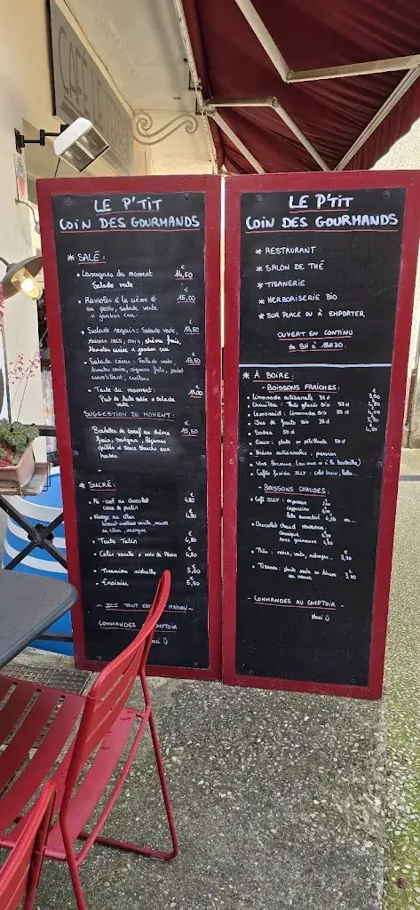 Menu_Le P’tit coin des gourmands_Bonnieux_immagine_1