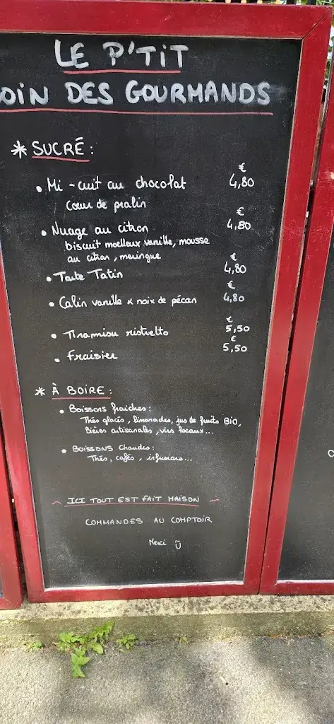 Menu_Le P’tit coin des gourmands_Bonnieux_immagine_3