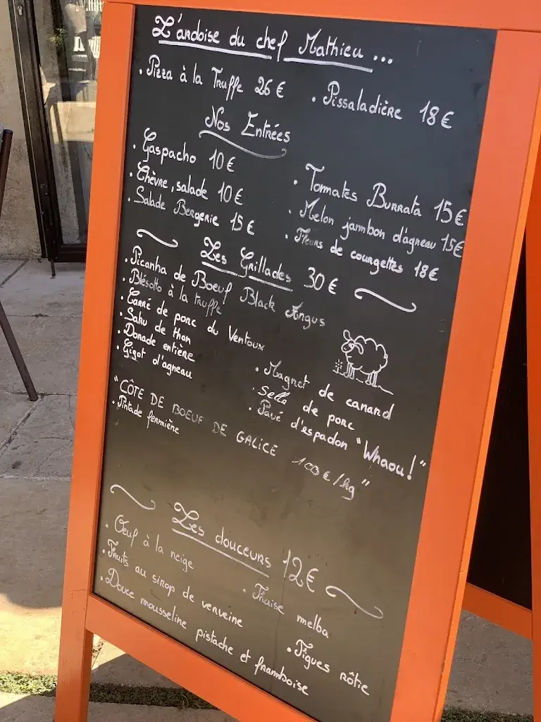 Menu_La Bergerie, Restaurant & Bar_Bonnieux_image_1