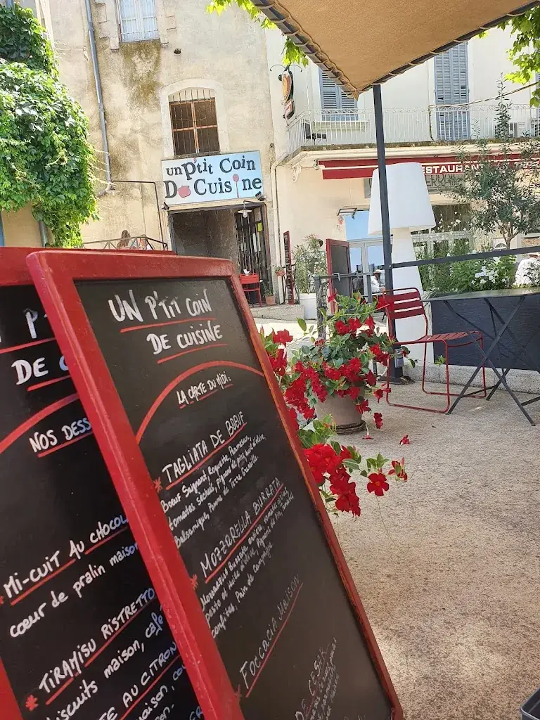 Menu_Restaurant Un P'tit Coin De Cuisine_Bonnieux_image_4
