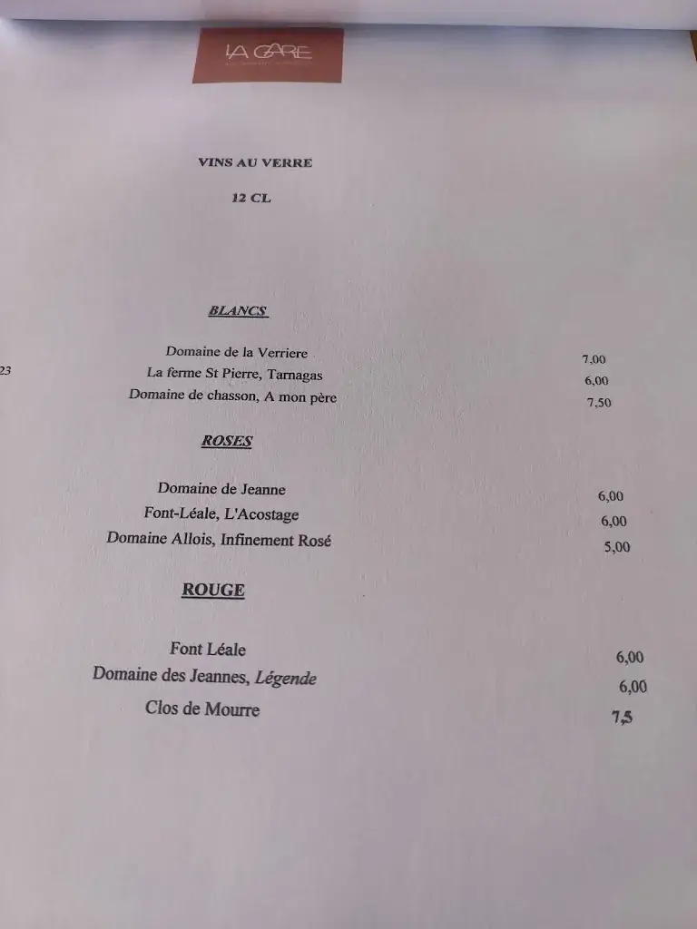Menu_Café de la Gare Bonnieux_Bonnieux_image_2