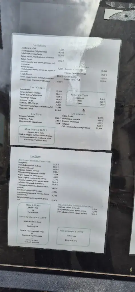 Menu_Restaurant pizzeria Le Sade_Lacoste_image_4