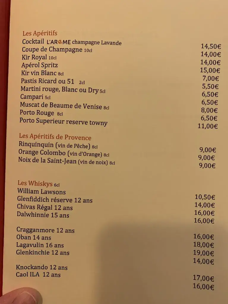 Menu_Restaurant l’arôme_Bonnieux_image_2