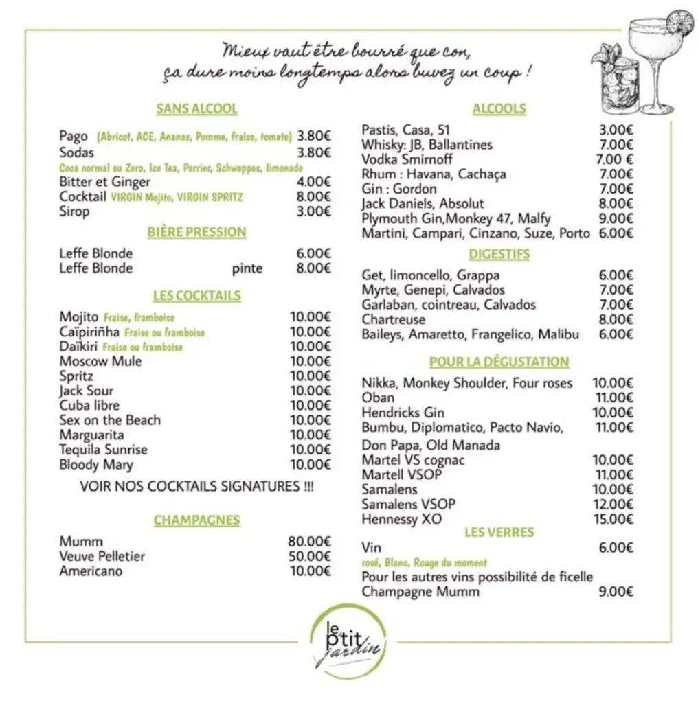 Menu_Le P'tit Jardin_Marseille_image_1