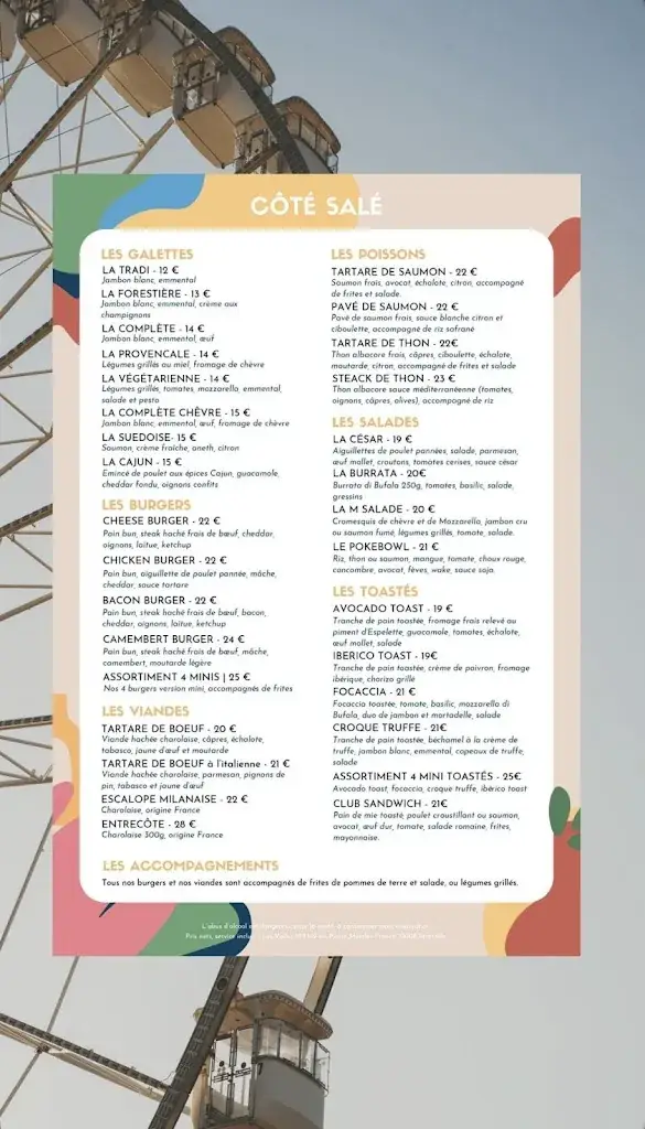 Menu_Les voiles M_Marseille_immagine_1