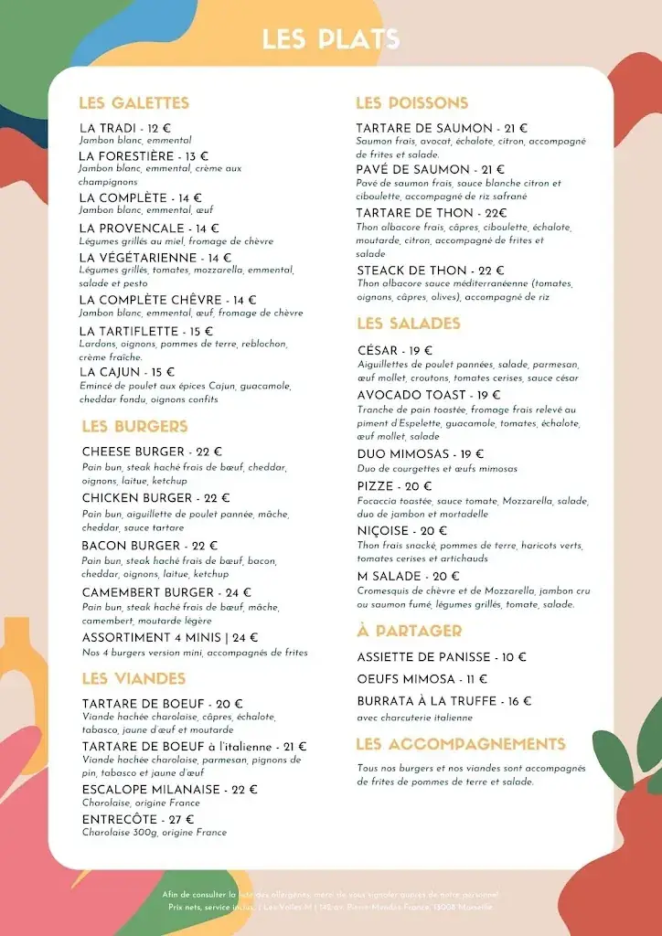 Menu_Les voiles M_Marseille_immagine_3