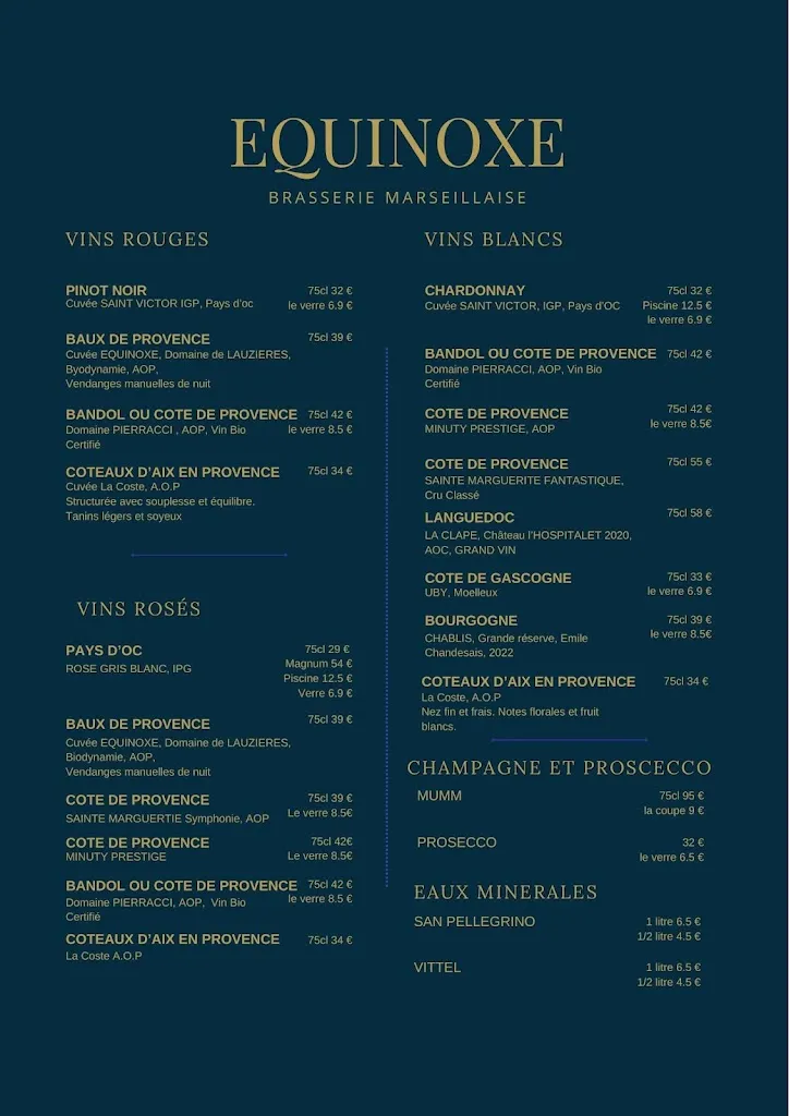 Menu_L'Equinoxe - Brasserie Restaurant_Marseille_image_2
