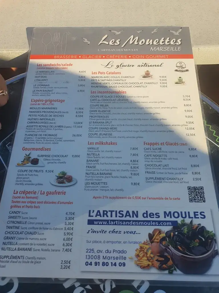 Menu_Les Mouettes_Marseille_image_1