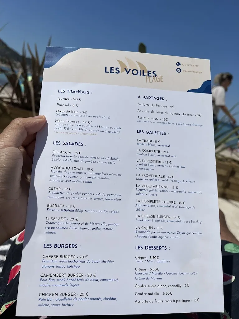 Menu_Les Voiles M Plage_Marseille_image_4