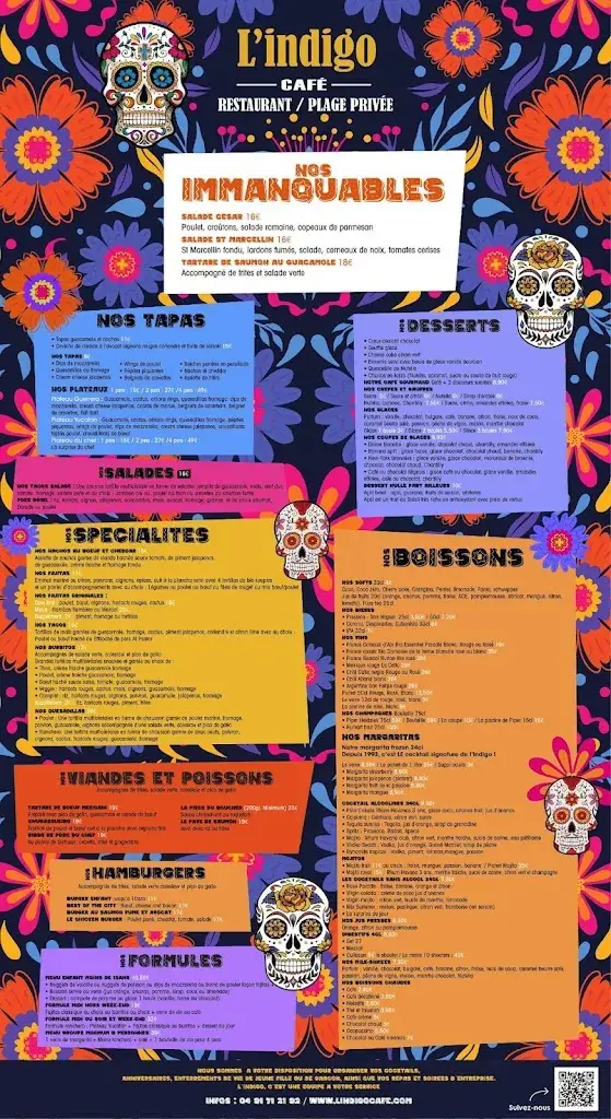 Menu_L'Indigo Café_Marseille_immagine_1