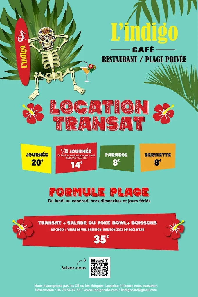 Menu_L'Indigo plage privée_Marseille_image_2