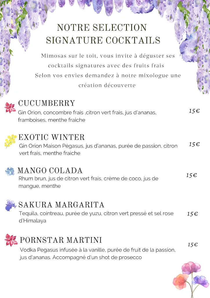 Menu_Mimosas sur le Toit - Restaurant & Rooftop_Bormes-les-Mimosas_image_1