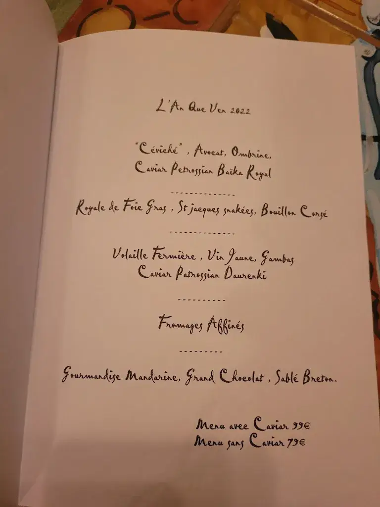 Menu_La Tonnelle/Maison Gil Renard sous la tonnelle_Bormes-les-Mimosas_image_4