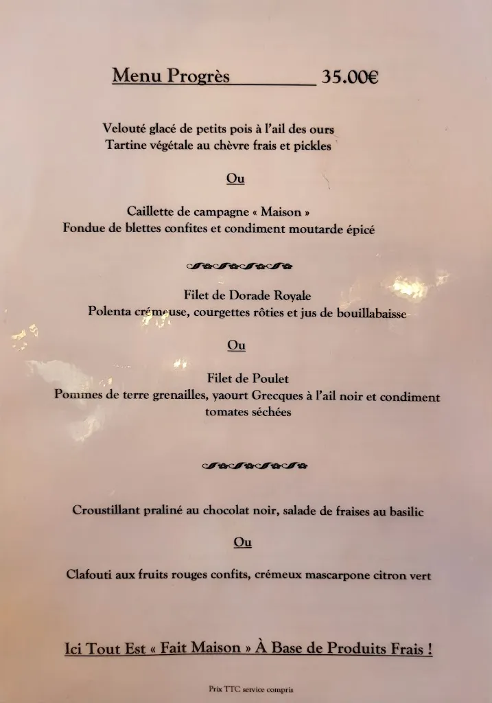 Menu_Café du Progrès - Bormes-les-Mimosas_Bormes-les-Mimosas_immagine_2