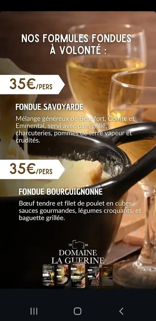 Menü_Domaine la Guérine_Cabriès_Bild_4