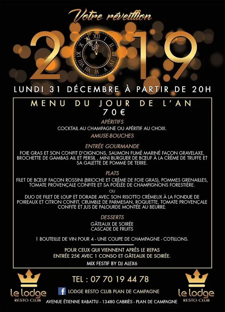 Menü_Le Lodge - Resto Club_Cabriès_Bild_2