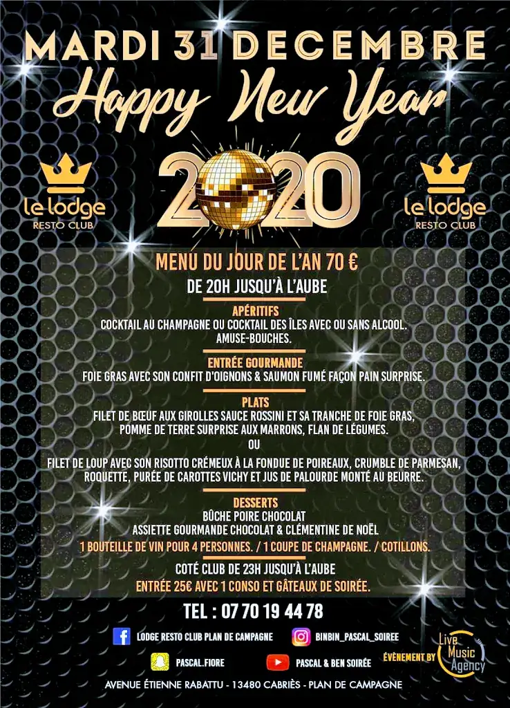 Menü_Le Lodge - Resto Club_Cabriès_Bild_3