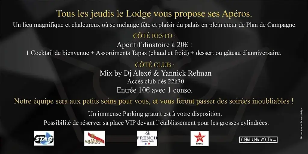 Menü_Le Lodge - Resto Club_Cabriès_Bild_4